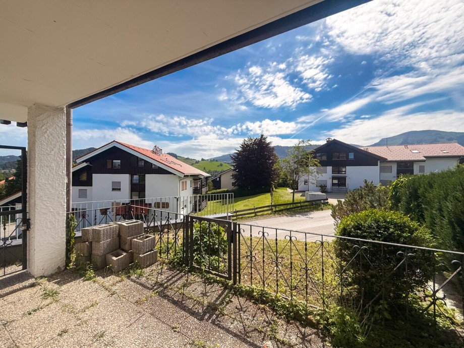 S�d Terrasse Maisonettewohnung Oberstaufen / Steibis