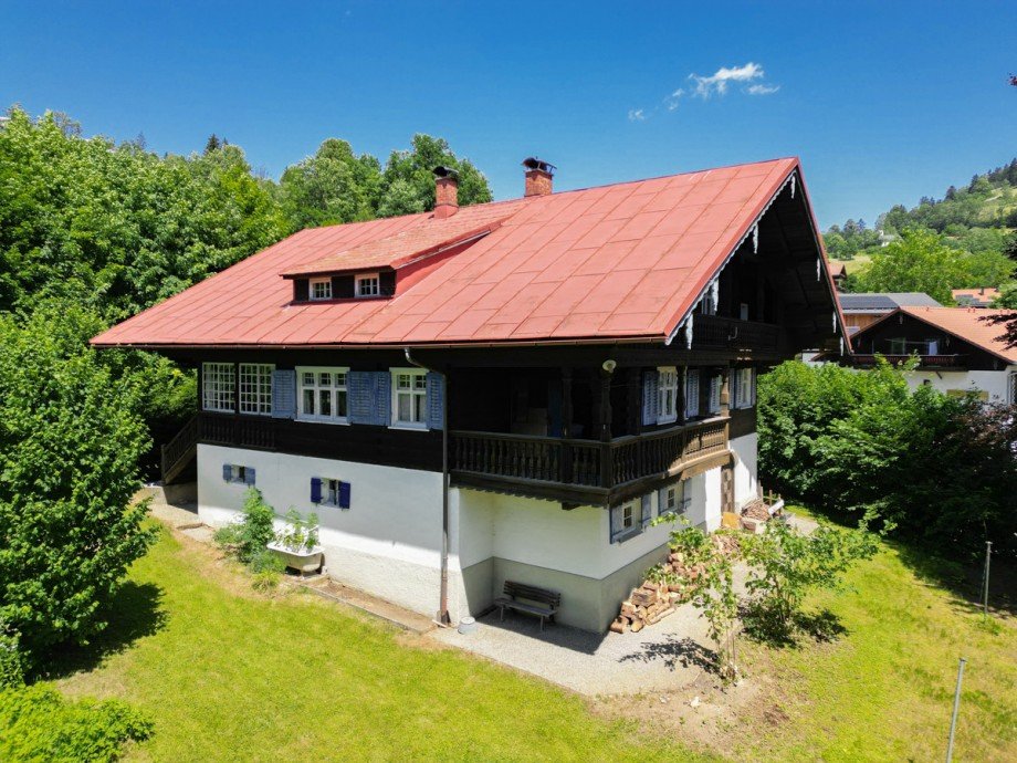 Hausansicht S�D-WEST Villa Oberstaufen / Wei�ach