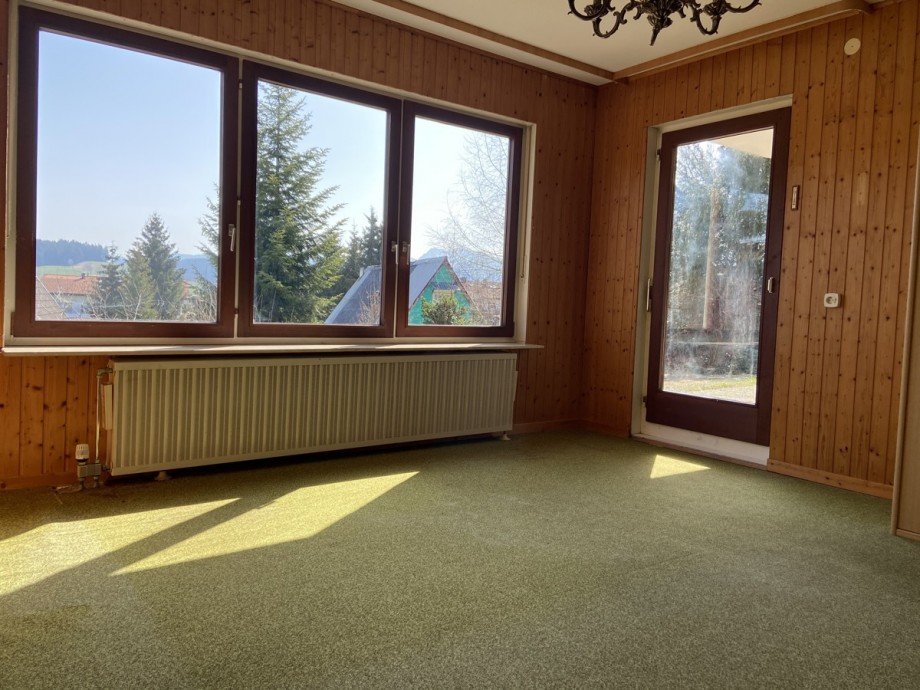 Wohnzimmer Untergeschoss Einfamilienhaus Oberreute