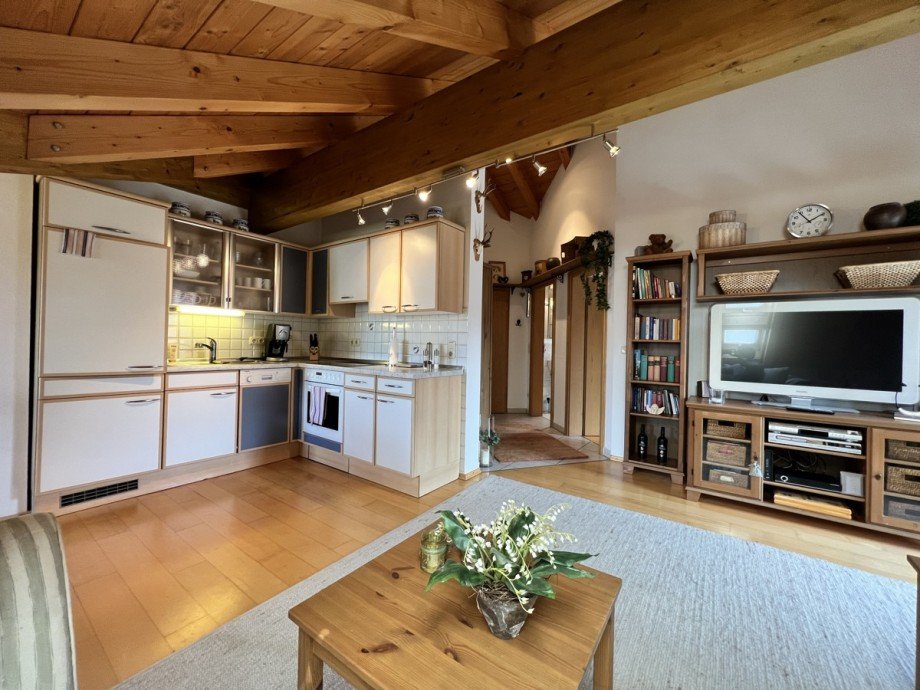 Wohnbereich Dachgeschosswohnung Oberstaufen