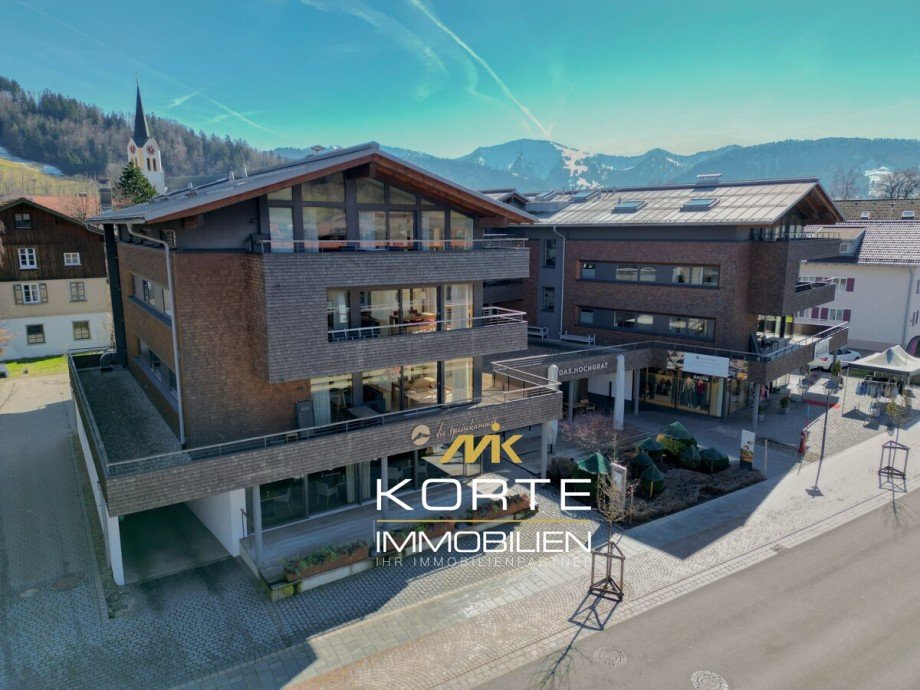 Objektansicht Etagenwohnung Oberstaufen