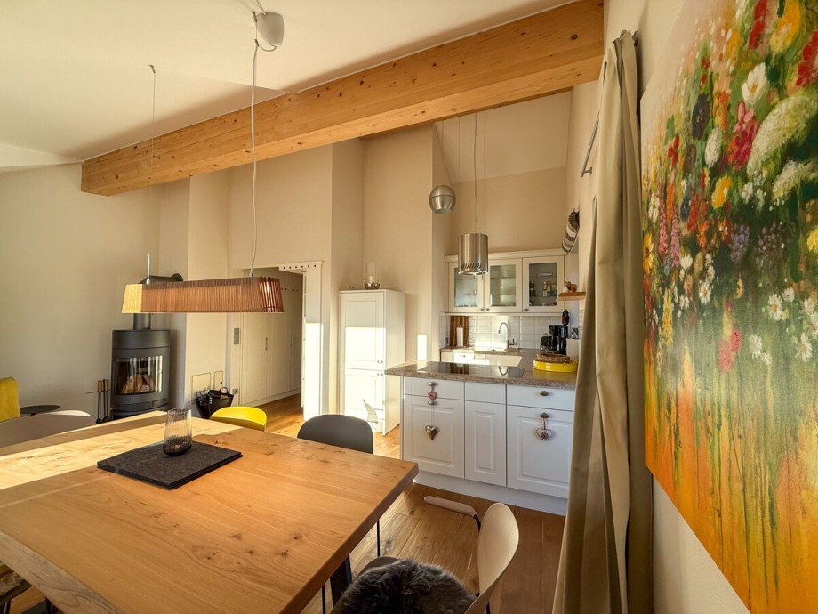 Wohn-Esszimmer Dachgeschosswohnung Oberstaufen / Kalzhofen
