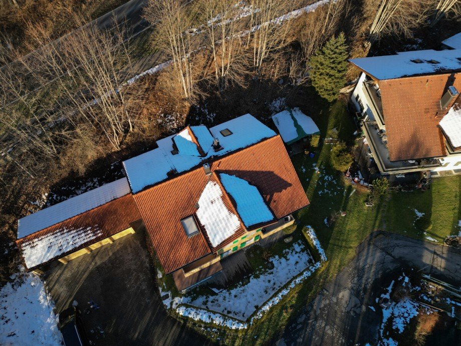 Vogelperspektive Etagenwohnung Oberstaufen / Wei�ach