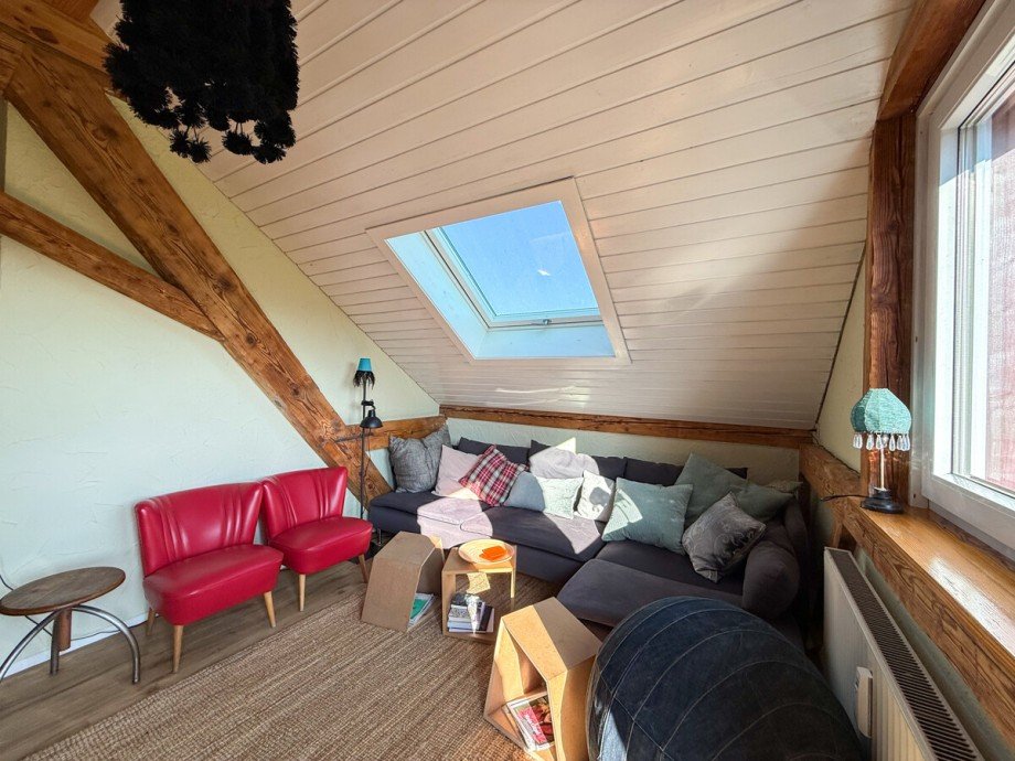 Wohn - Essbereich Dachgeschosswohnung Oberstaufen
