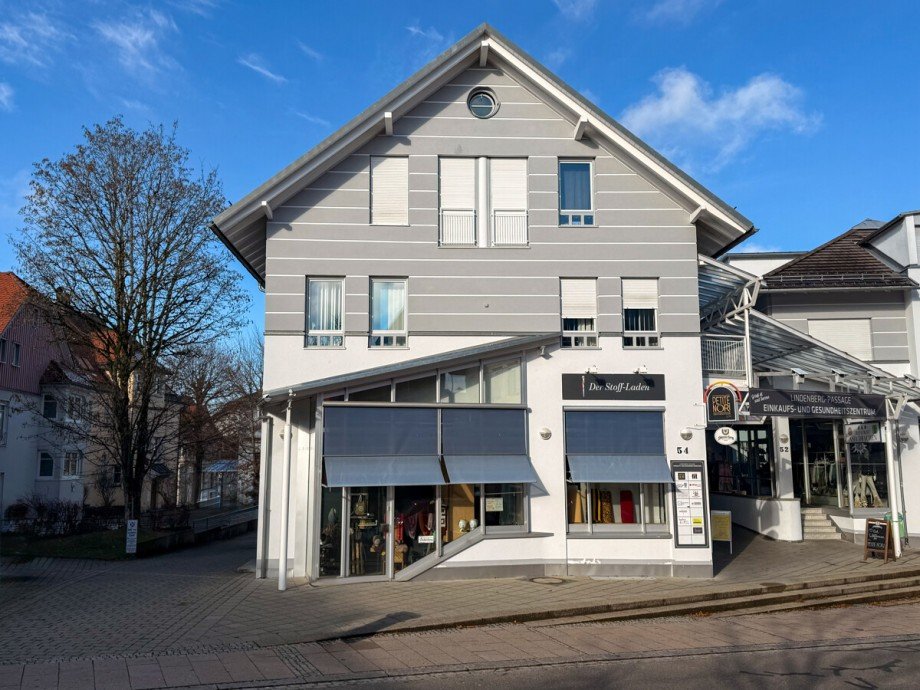 Au�enansicht Einzelhandel Lindenberg im Allg�u