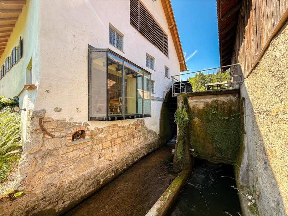 M�hlenrad Bauernhaus Oberg�nzburg