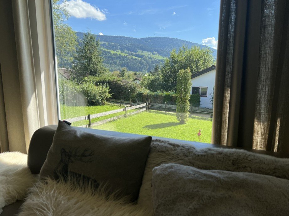 Sicht1 Ferienhaus Oberstaufen / Eibele