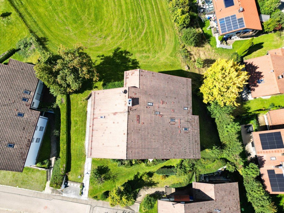 Vogelperspektive Etagenwohnung Oberstaufen / Steibis