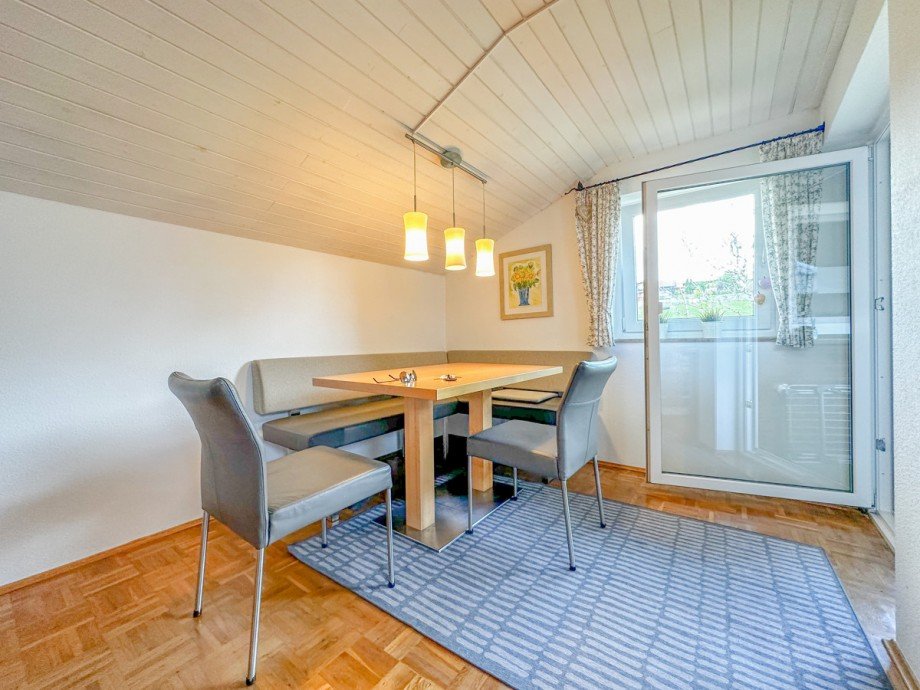 Essplatz Dachgeschosswohnung Oberstaufen