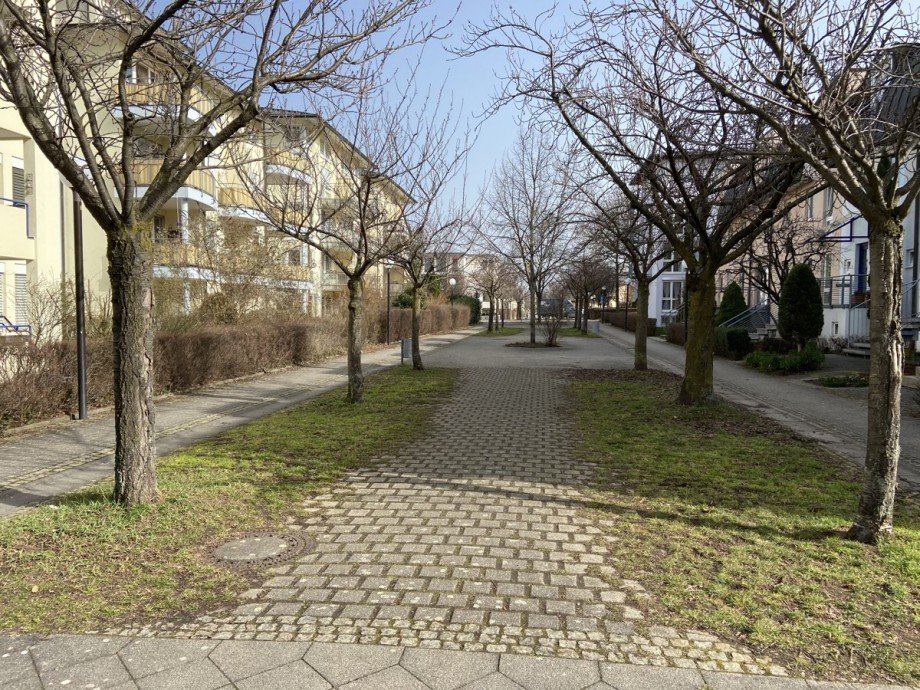 umliegende Bebauung Erdgeschosswohnung Ludwigsburg