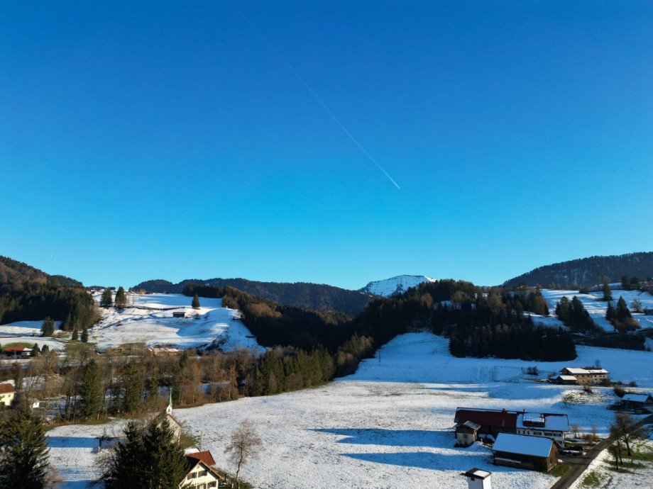 Ausblick Hochgrat Etagenwohnung Oberstaufen / Wei�ach