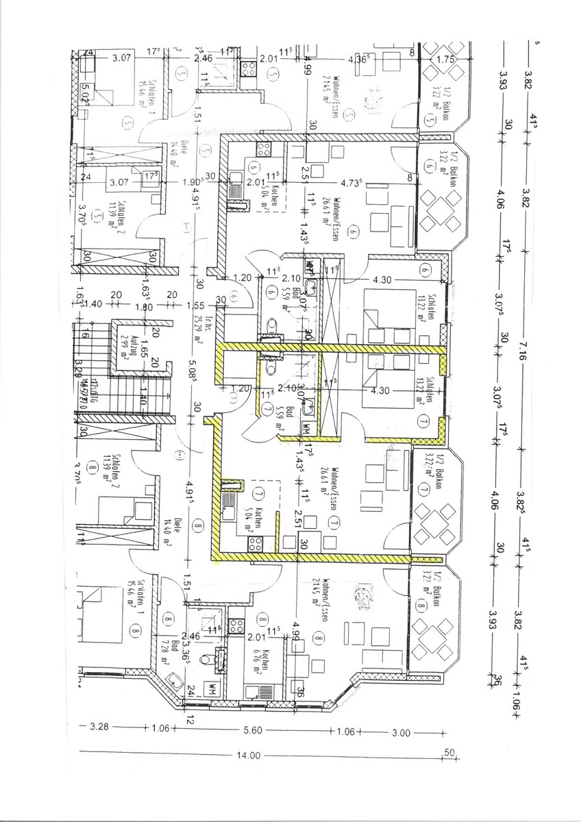 Grundriss Oberstdorf Etagenwohnung Oberstdorf