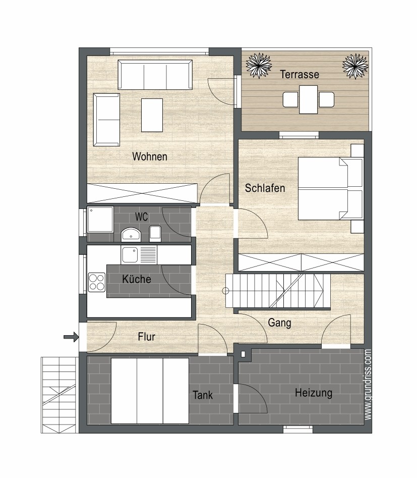 Untergeschoss Einfamilienhaus Oberreute