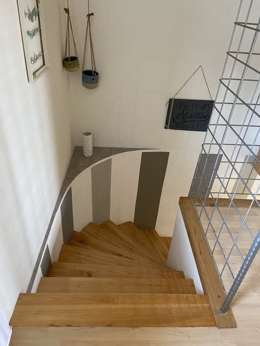 Treppenaufgang DG Einfamilienhaus Oberreute