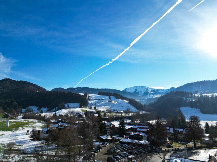 Ausblick Hochgrat Etagenwohnung Oberstaufen / Wei�ach