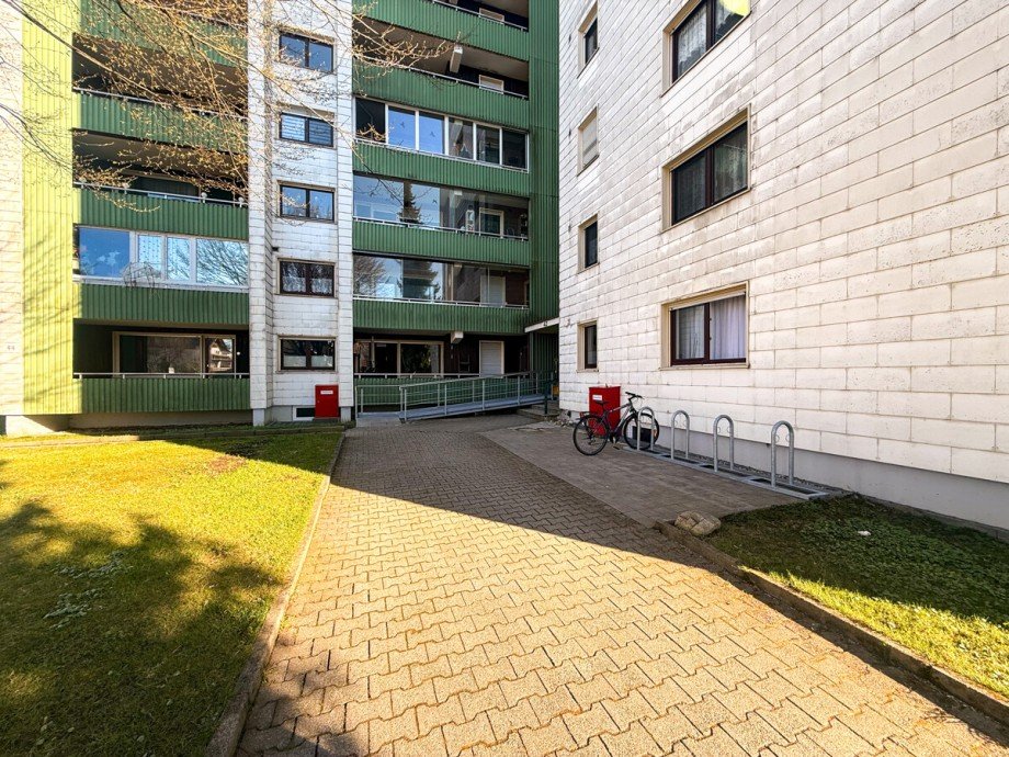 Hauseingang Etagenwohnung Lindenberg im Allg�u