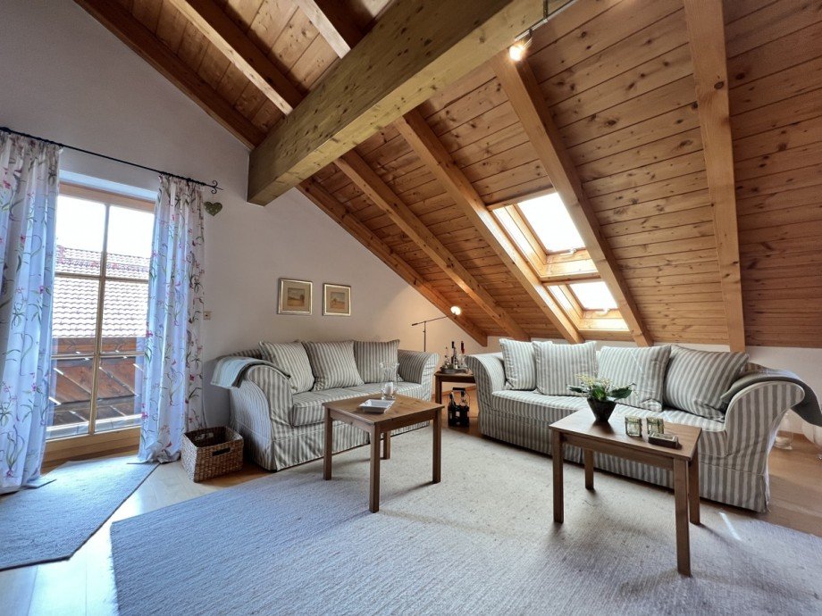 Wohnbereich Dachgeschosswohnung Oberstaufen