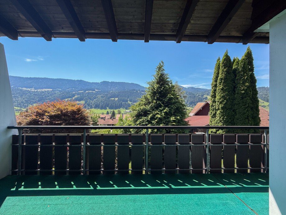 Balkon Doppelhaush�lfte Oberstaufen / Wiedemannsdorf