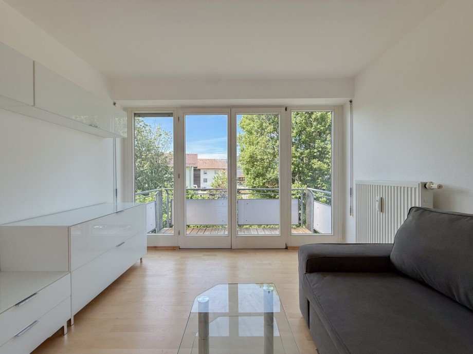 Wohnzimmer Etagenwohnung Oberstaufen