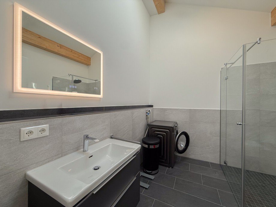 Badezimmer Maisonettewohnung Oberstaufen