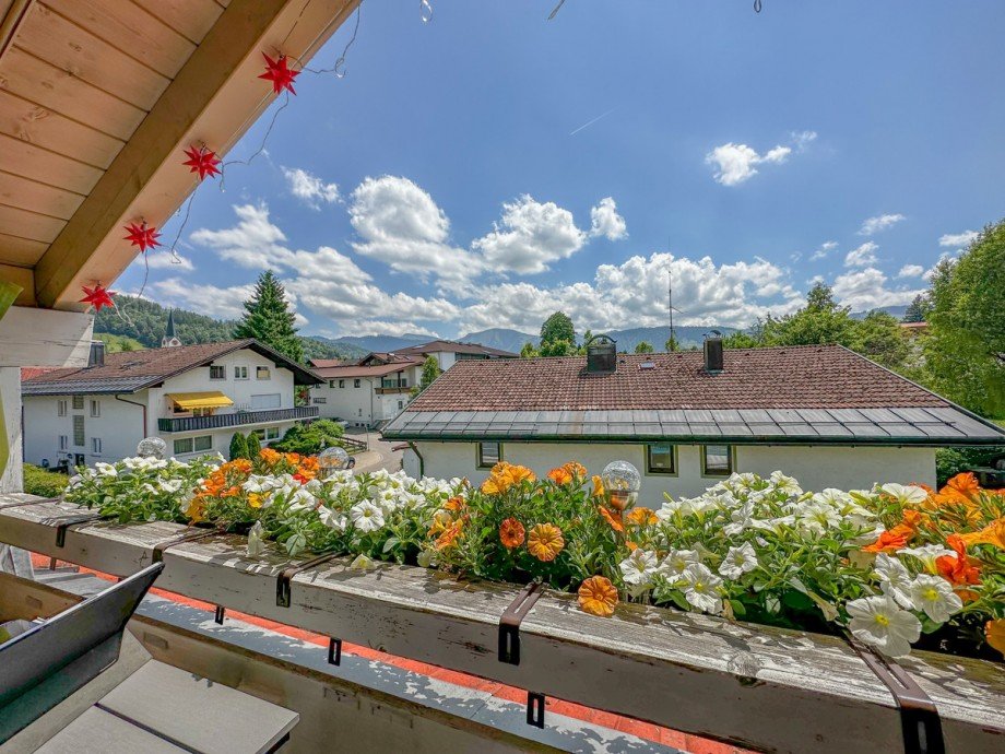 Balkon 2.OG Maisonettewohnung Oberstaufen