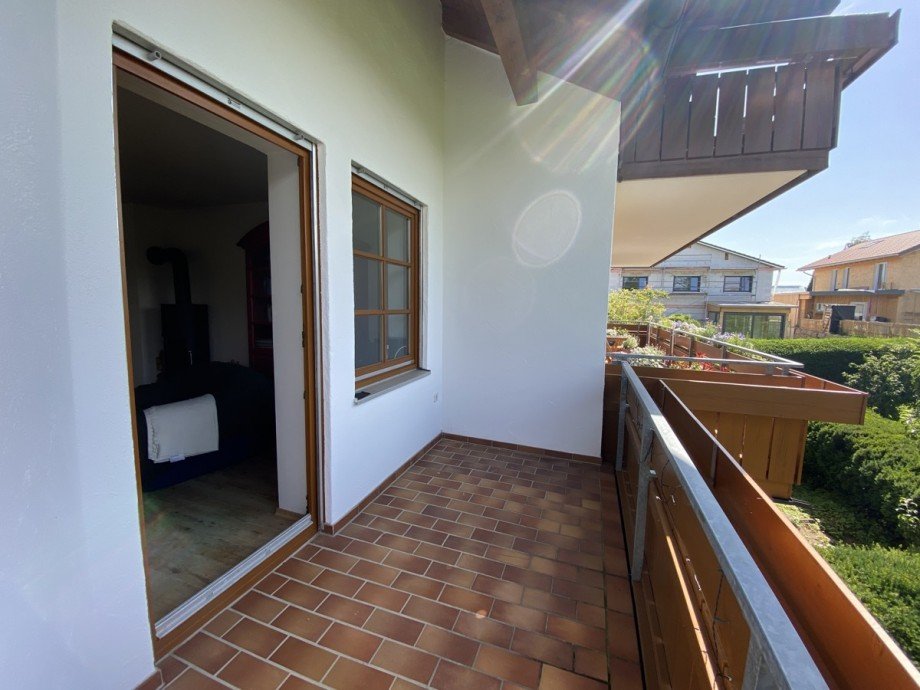 S�d - Balkon Etagenwohnung Weiler-Simmerberg