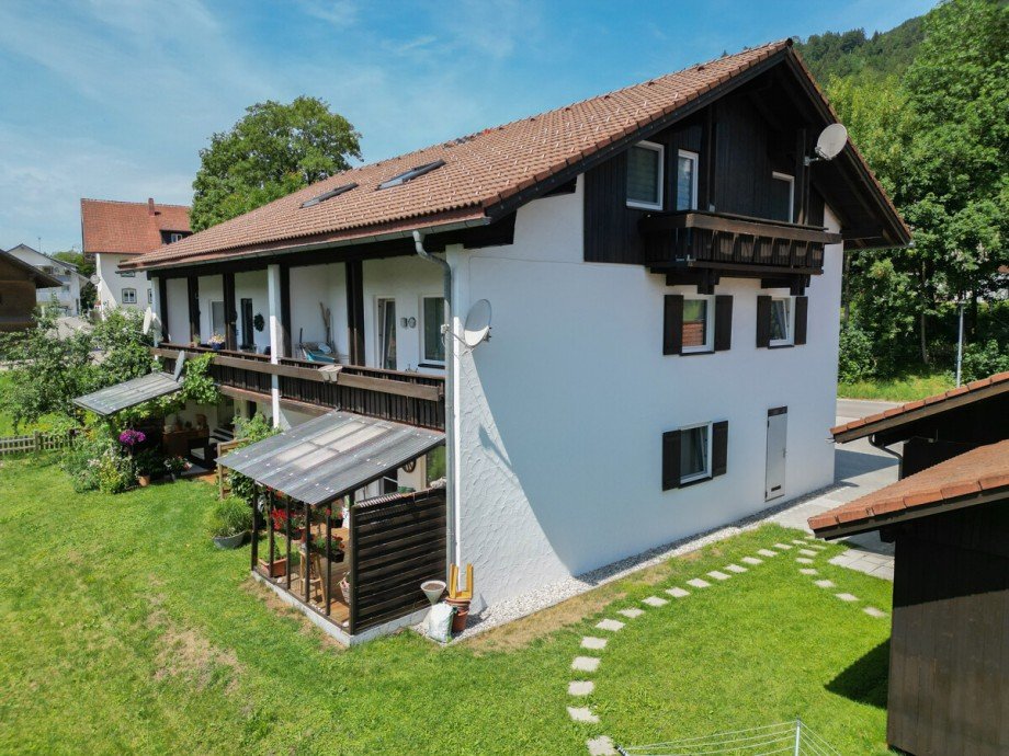 Objektansicht S�d-Ost Mehrfamilienhaus Oberstaufen / Wiedemannsdorf