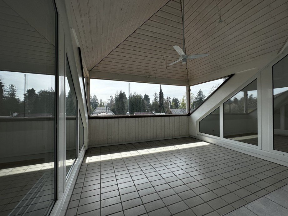 verglaste Loggia Dachgeschosswohnung Lindau (Bodensee)