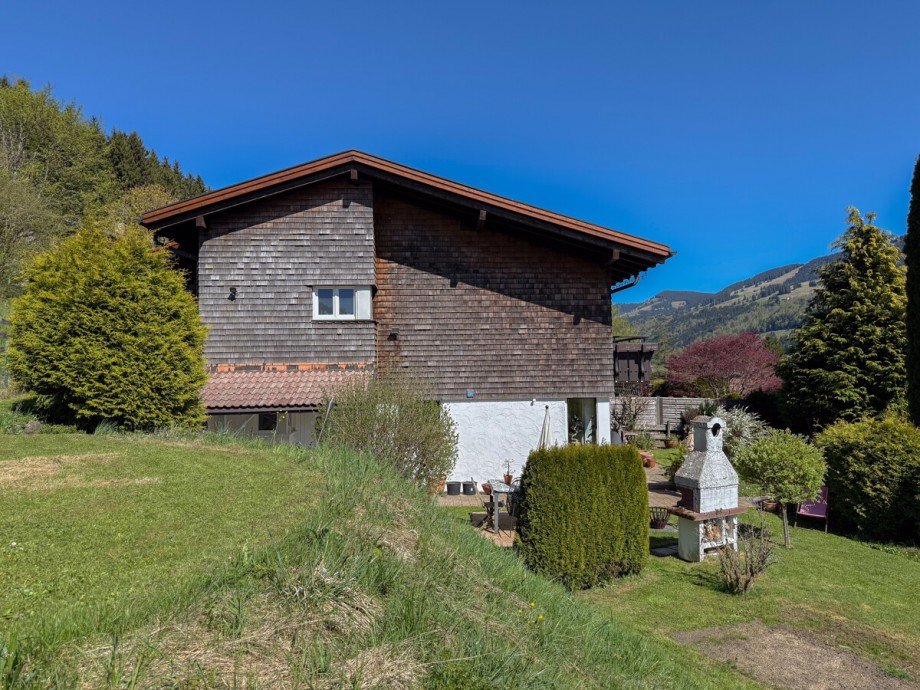Garten Doppelhaush�lfte Oberstaufen / Wiedemannsdorf