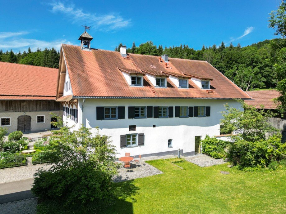 Hausansicht Osten Bauernhaus Oberg�nzburg