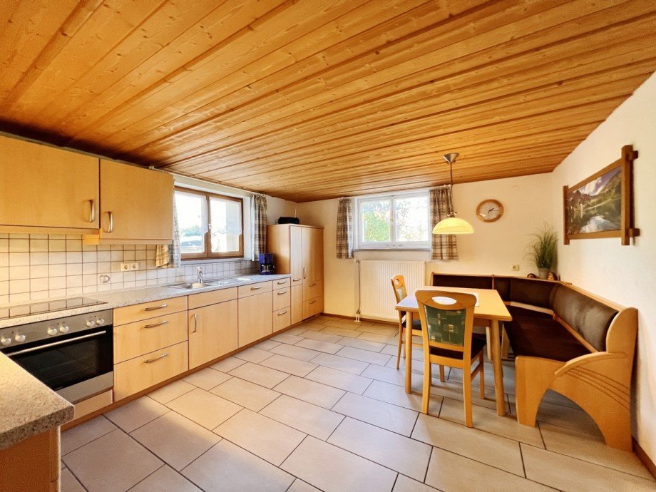 K�che mit Ess-Bereich Bauernhaus Maierh�fen