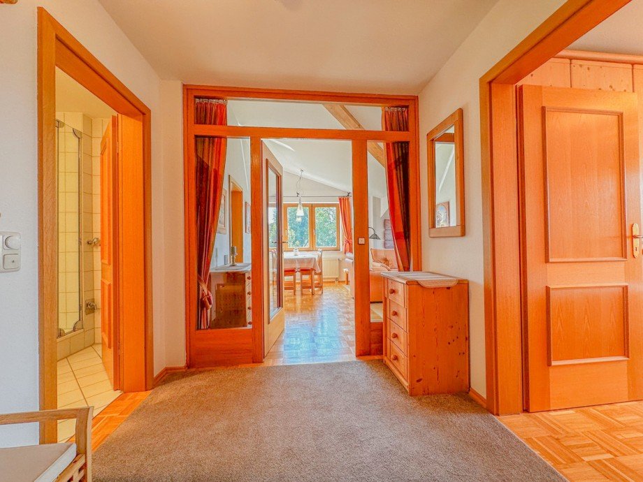 Flur Dachgeschosswohnung Oberstaufen