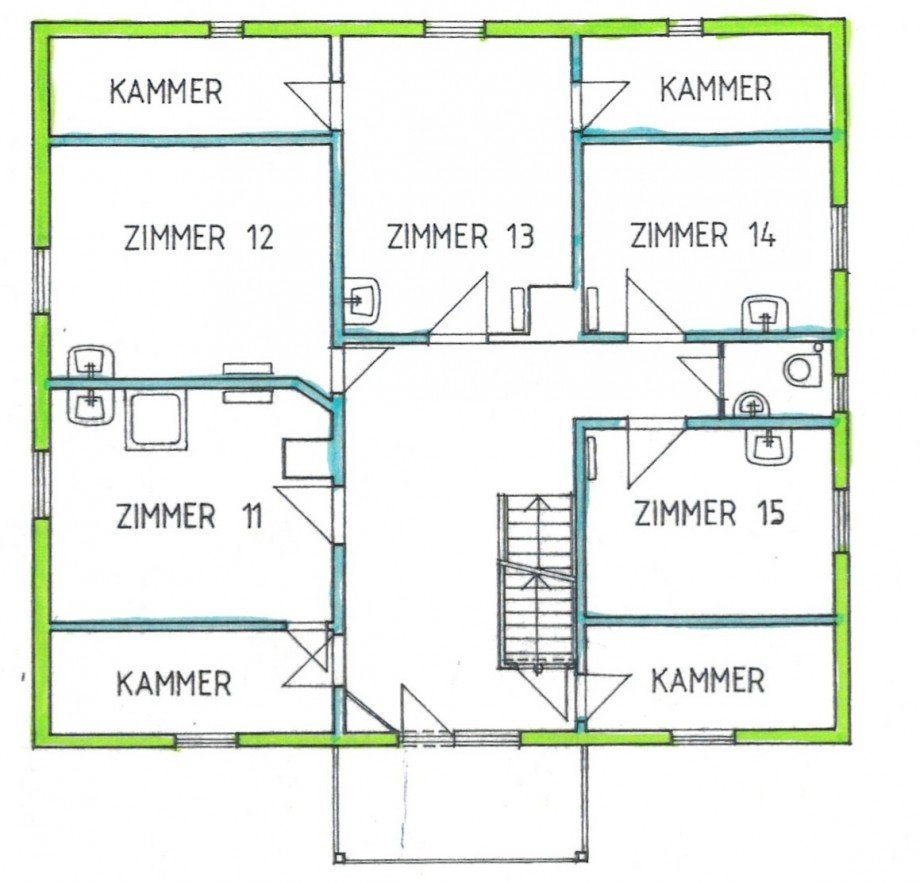 Grundriss 2. OG Einfamilienhaus Oberstaufen