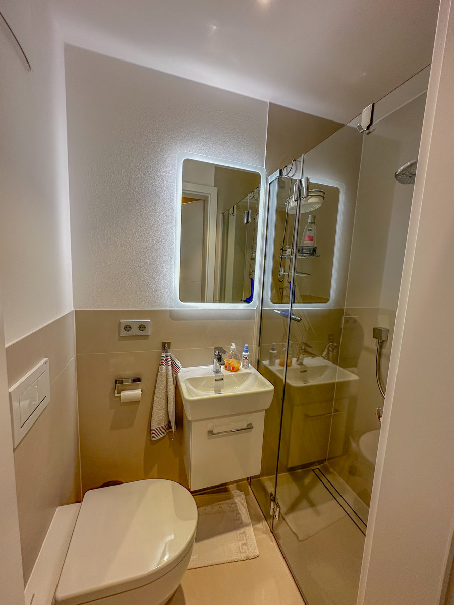 Badezimmer 2 Etagenwohnung Oberstaufen