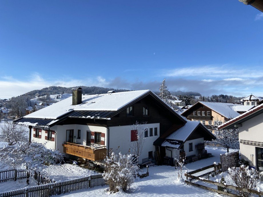 Ausblick Etagenwohnung Oberstaufen