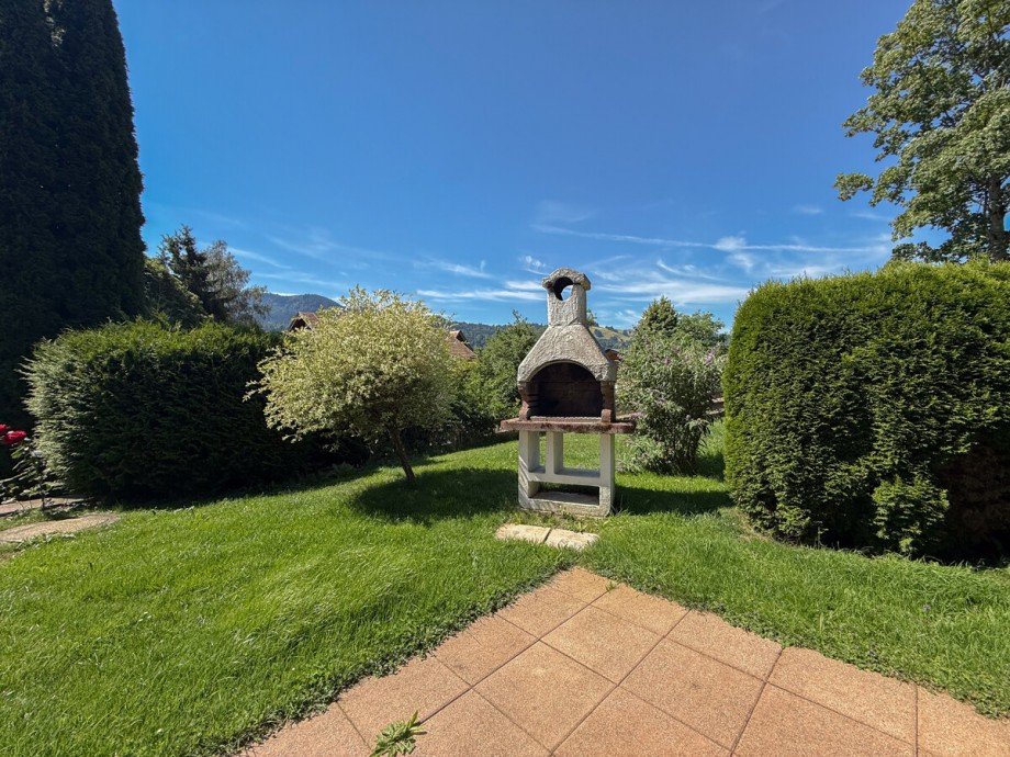Garten Doppelhaush�lfte Oberstaufen / Wiedemannsdorf