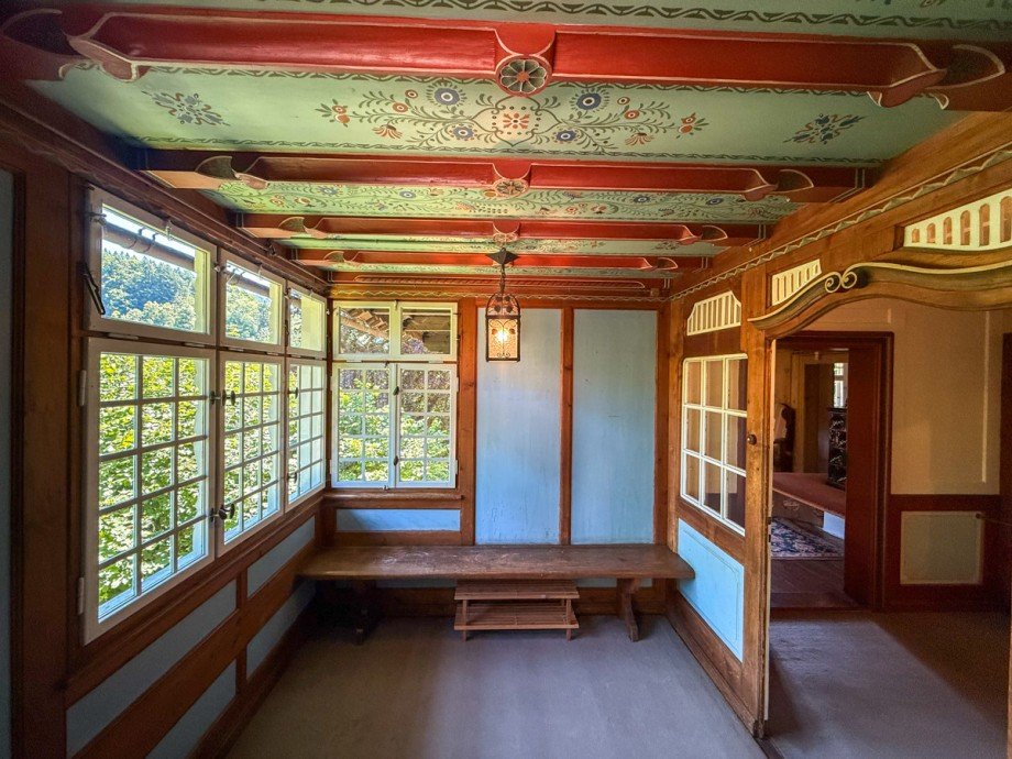 Eingangsbereich Villa Oberstaufen / Wei�ach