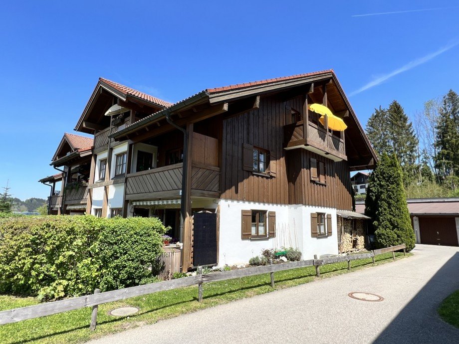 S�dansicht Dachgeschosswohnung Oberstaufen