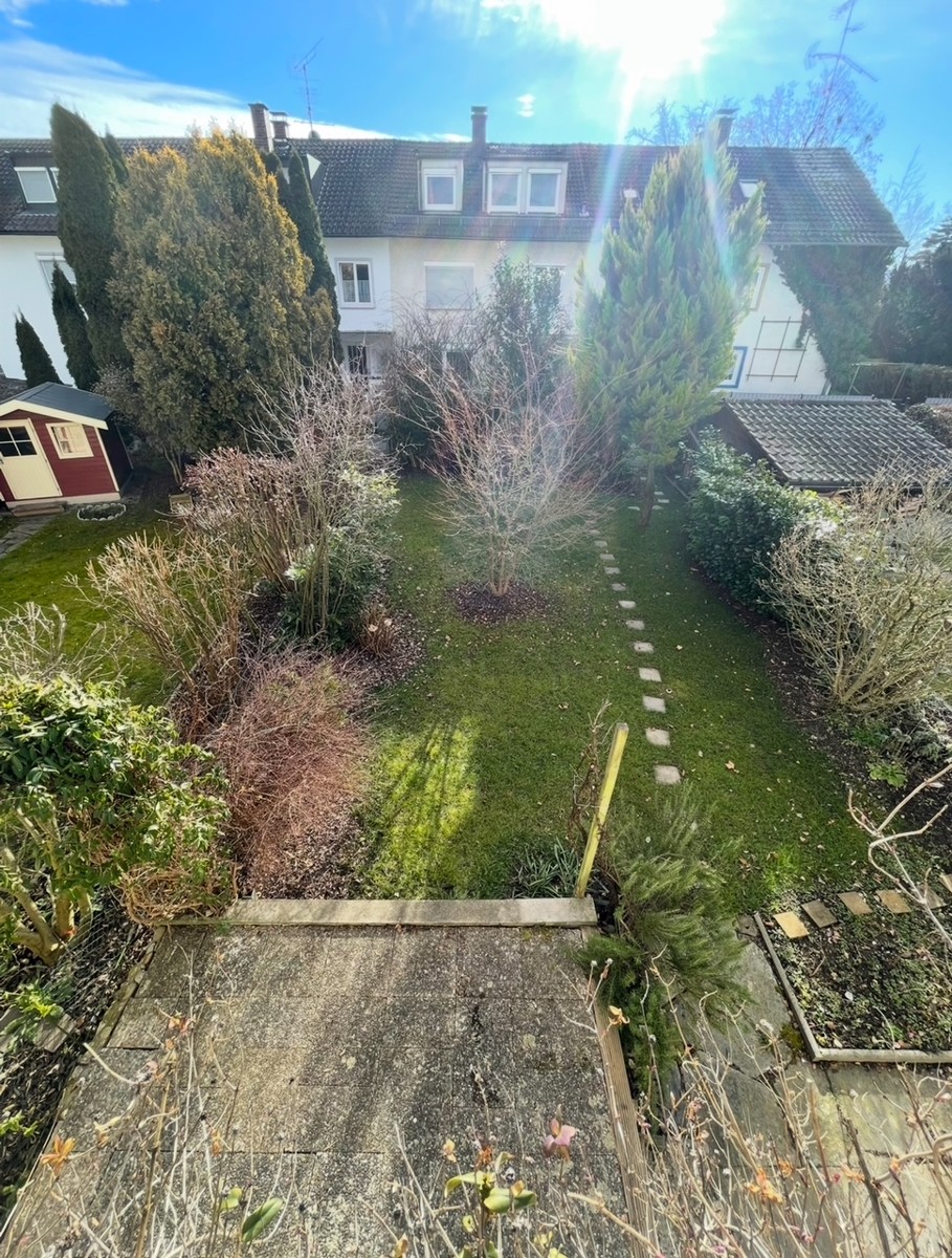 Garten Reihenmittelhaus Lindau