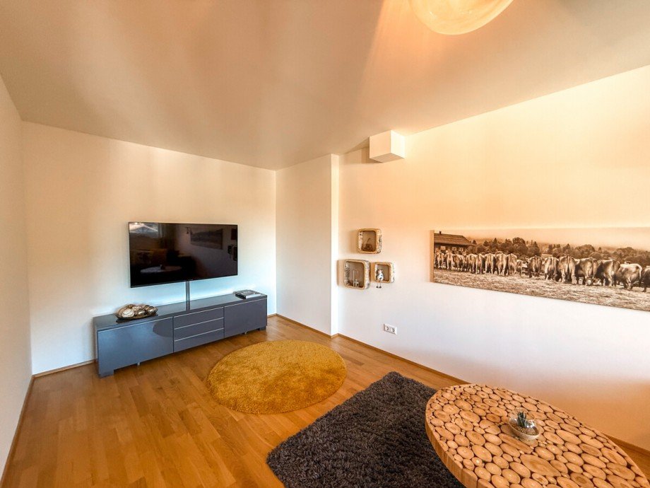 Wohnzimmer Etagenwohnung Oberstaufen
