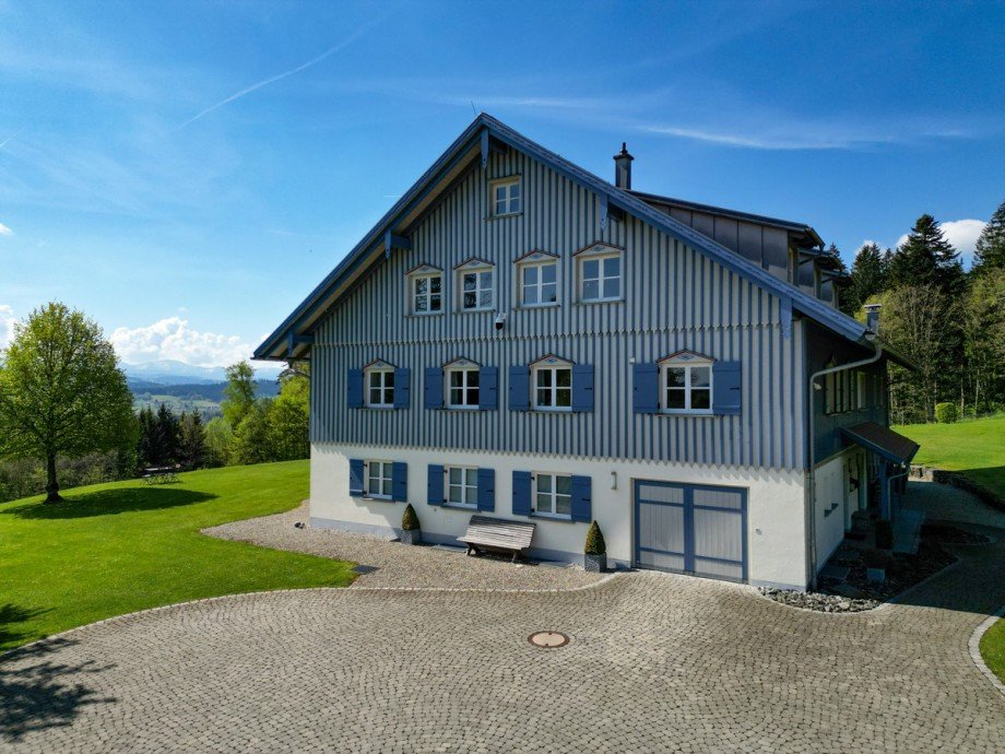 Hausansicht Osten Bauernhaus Isny im Allg�u