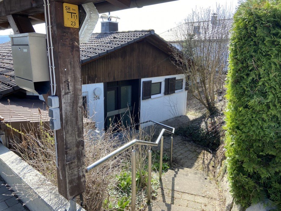 Eingangsbereich Treppenabgang Einfamilienhaus Oberreute
