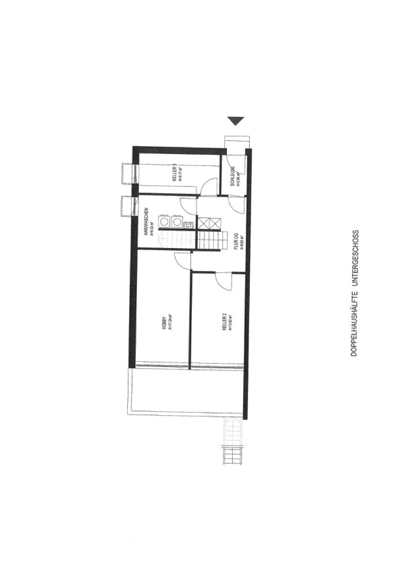 Grundriss UG Doppelhaush�lfte Lindau (Bodensee) / Aeschach