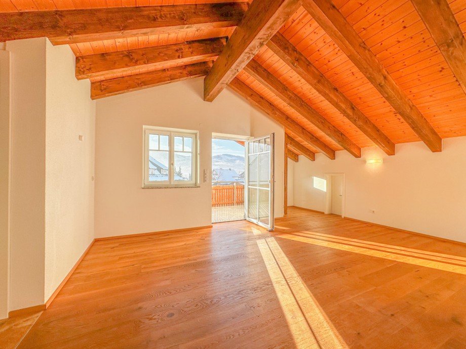 Wohn / Esszimmer Dachgeschosswohnung Oberstaufen