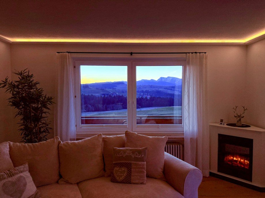 Sonnenaufgang Maisonettewohnung Oberreute