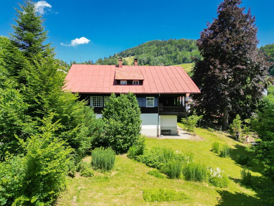 Hausansicht WEST Villa Oberstaufen / Wei�ach