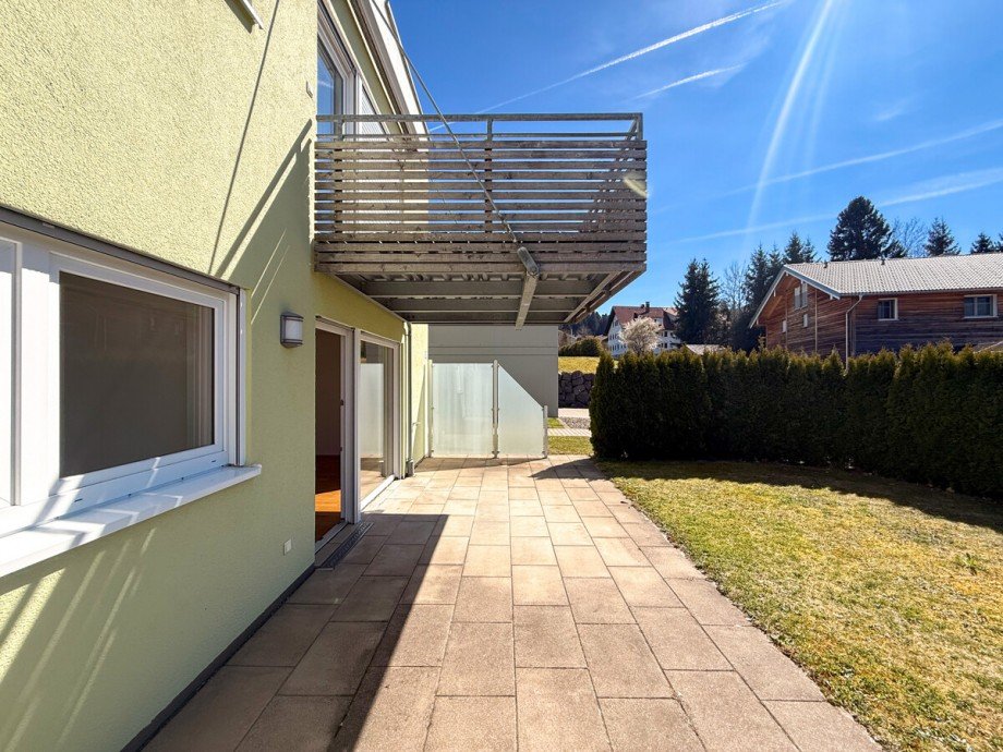 Terrasse Erdgeschosswohnung Weiler-Simmerberg / Simmerberg