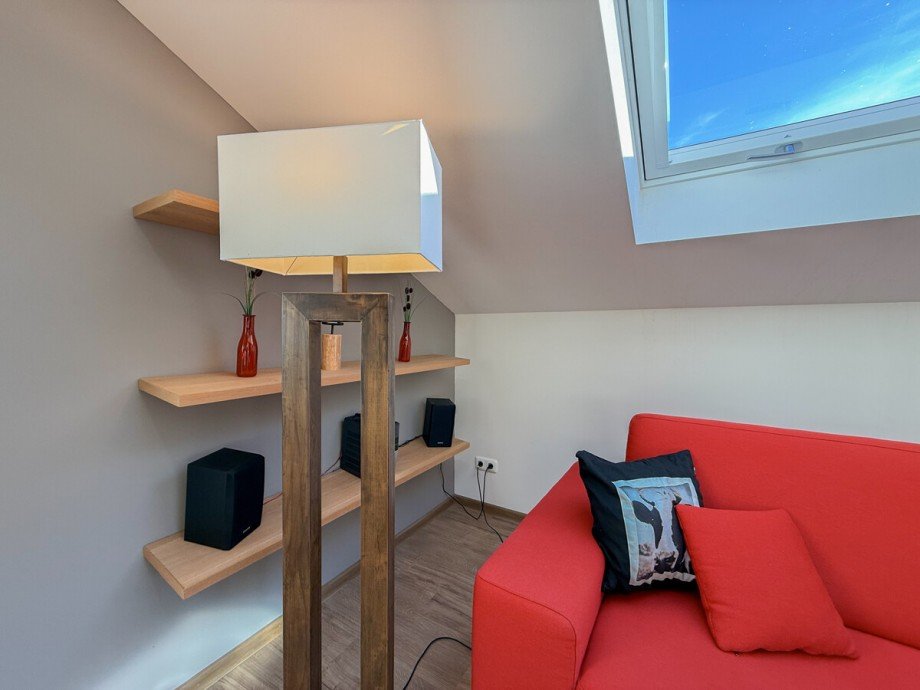 Wohnzimmer Dachgeschosswohnung Oberstaufen / Wiedemannsdorf