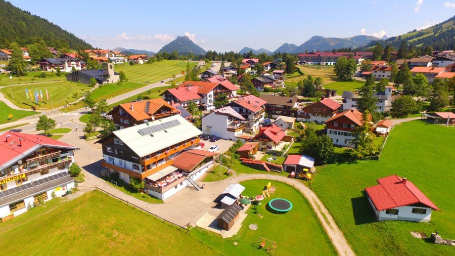 Hausansicht Hotels Oberjoch