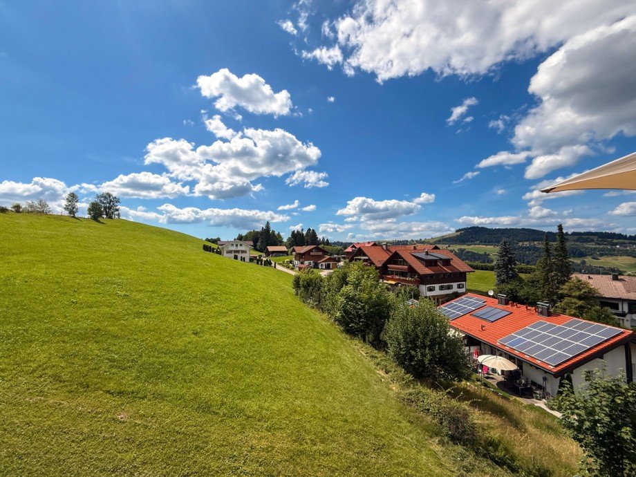 Ausblick Etagenwohnung Oberstaufen / Steibis